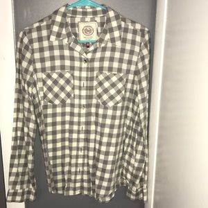 SO- Grey and White Flannel